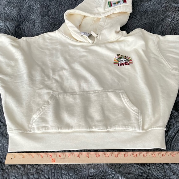 Pullover Hoodie Black Lives are Loved size M to L by Cross Colours - Picture 8 of 10